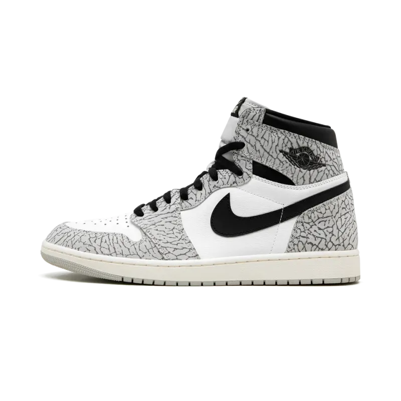 Jordan Air Jordan 1 High OG White Cement Mens