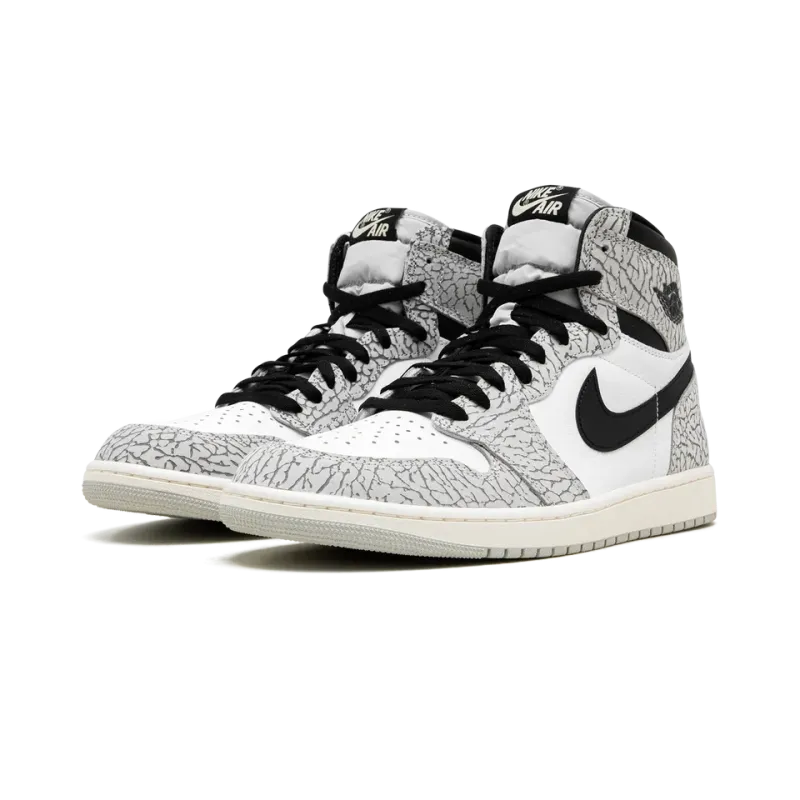 Jordan Air Jordan 1 High OG White Cement Mens