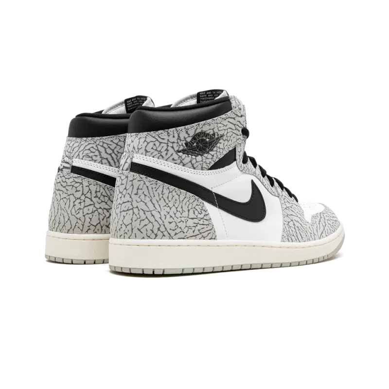 Jordan Air Jordan 1 High OG White Cement Mens