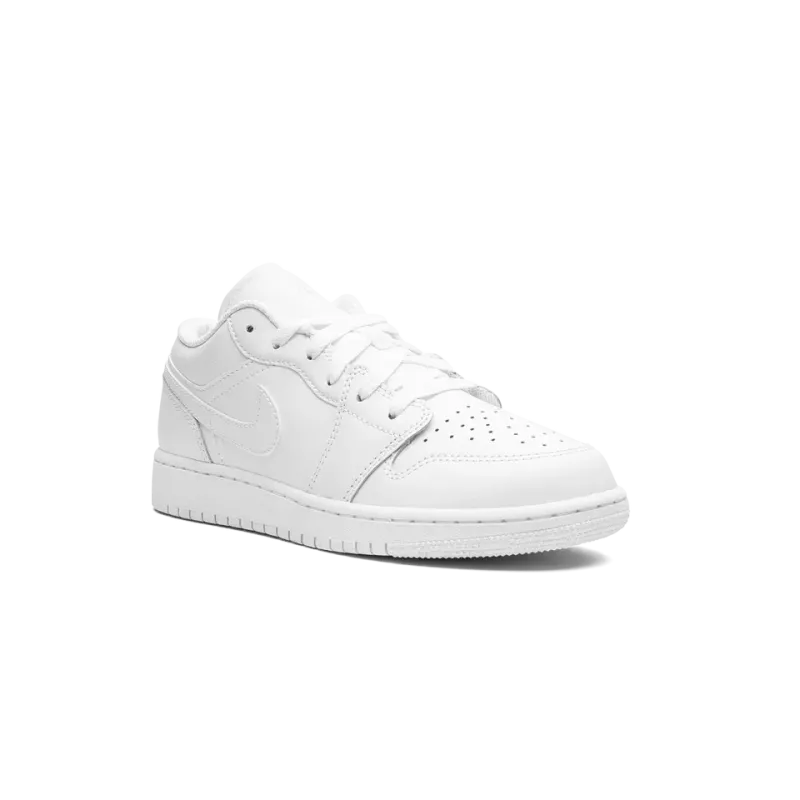 Jordan Air Jordan 1 Low GS Triple White Grade School