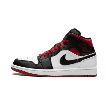Jordan Air Jordan 1 Mid Gym Red Black Toe Mens