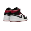 Jordan Air Jordan 1 Mid Gym Red Black Toe Mens