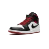 Jordan Air Jordan 1 Mid Gym Red Black Toe Mens