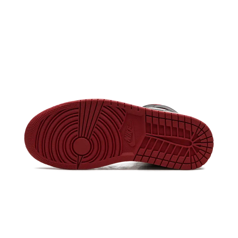 Jordan Air Jordan 1 Mid Gym Red Black Toe Mens