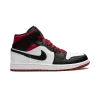Jordan Air Jordan 1 Mid Gym Red Black Toe Mens