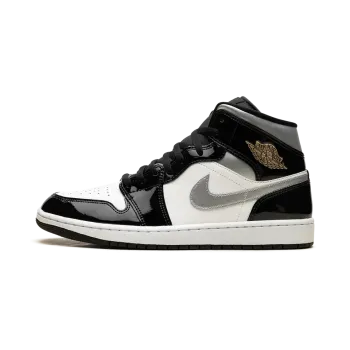Jordan Jordan 1 Mid SE Black Patent Mens