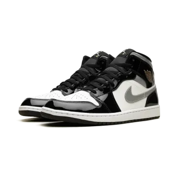Jordan Jordan 1 Mid SE Black Patent Mens