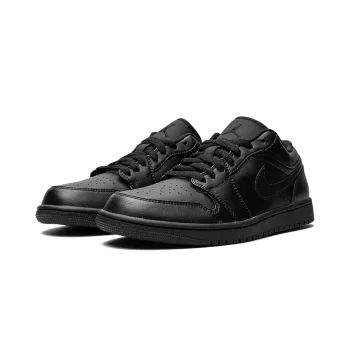 Jordan Air Jordan 1 Low Triple Black Mens