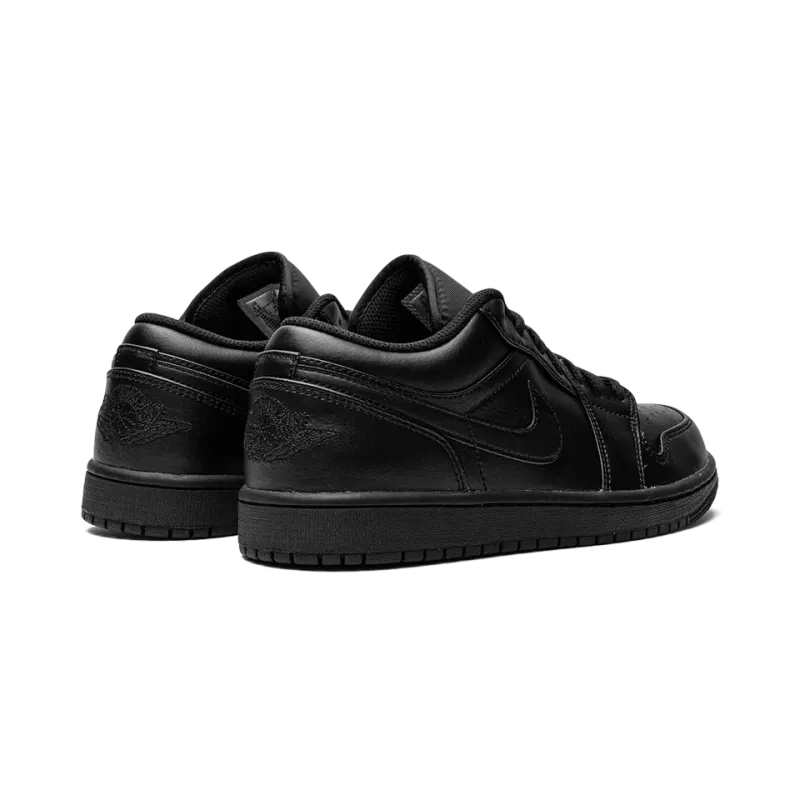 Jordan Air Jordan 1 Low Triple Black Mens