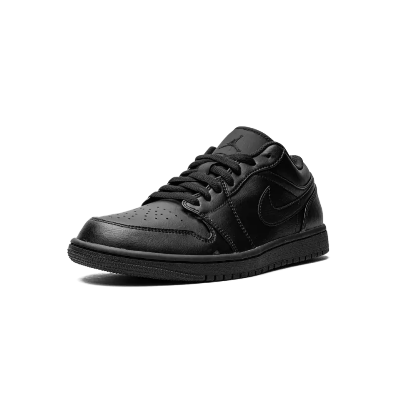 Jordan Air Jordan 1 Low Triple Black Mens