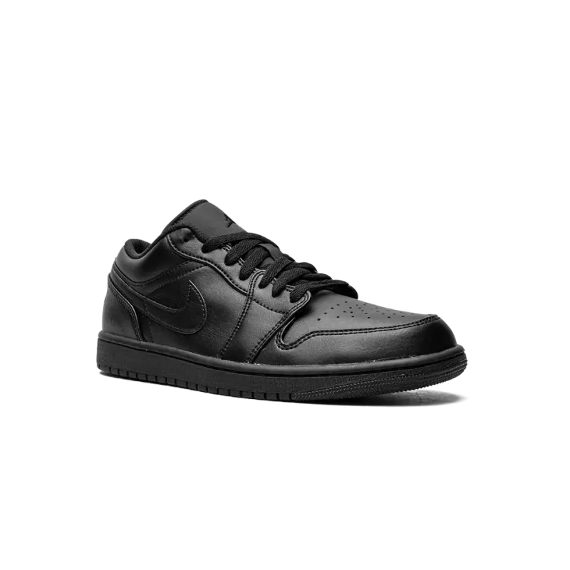 Jordan Air Jordan 1 Low Triple Black Mens