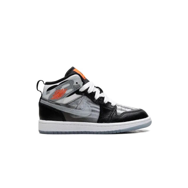 Jordan Jordan 1 Mid SS PS X-Ray Pre School