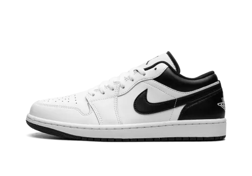 Air Jordan 1 Low 'White/Black' — Clean Two‑Tone Classic for Men
