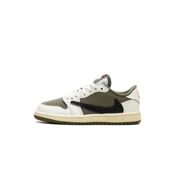Jordan Air Jordan 1 Retro Low OG SP PS Travis Scott - Medium Olive Pre School