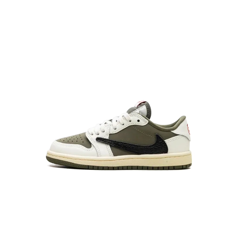 Jordan Air Jordan 1 Retro Low OG SP PS Travis Scott - Medium Olive Pre School