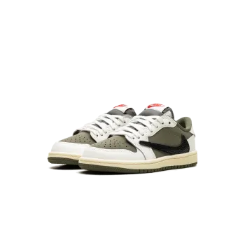 Jordan Air Jordan 1 Retro Low OG SP PS Travis Scott - Medium Olive Pre School