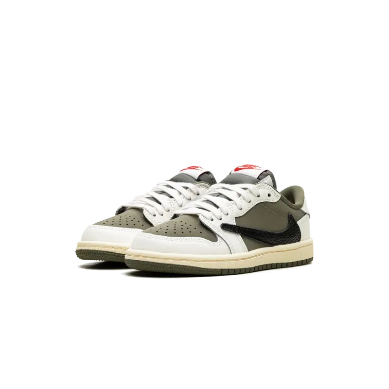 Jordan Air Jordan 1 Retro Low OG SP PS Travis Scott - Medium Olive Pre School