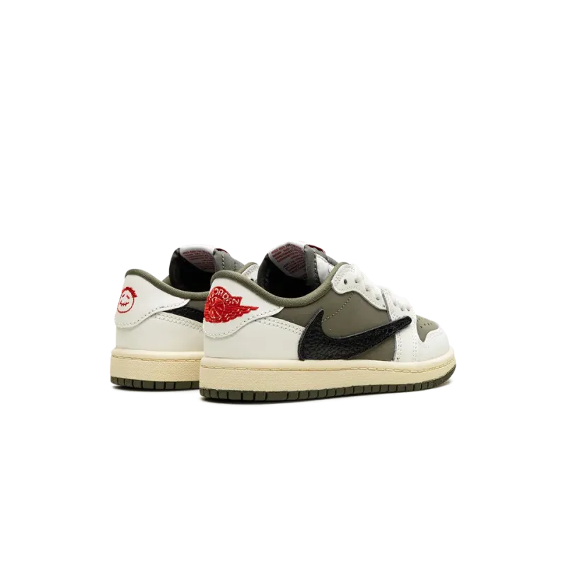 Jordan Air Jordan 1 Retro Low OG SP PS Travis Scott - Medium Olive Pre School