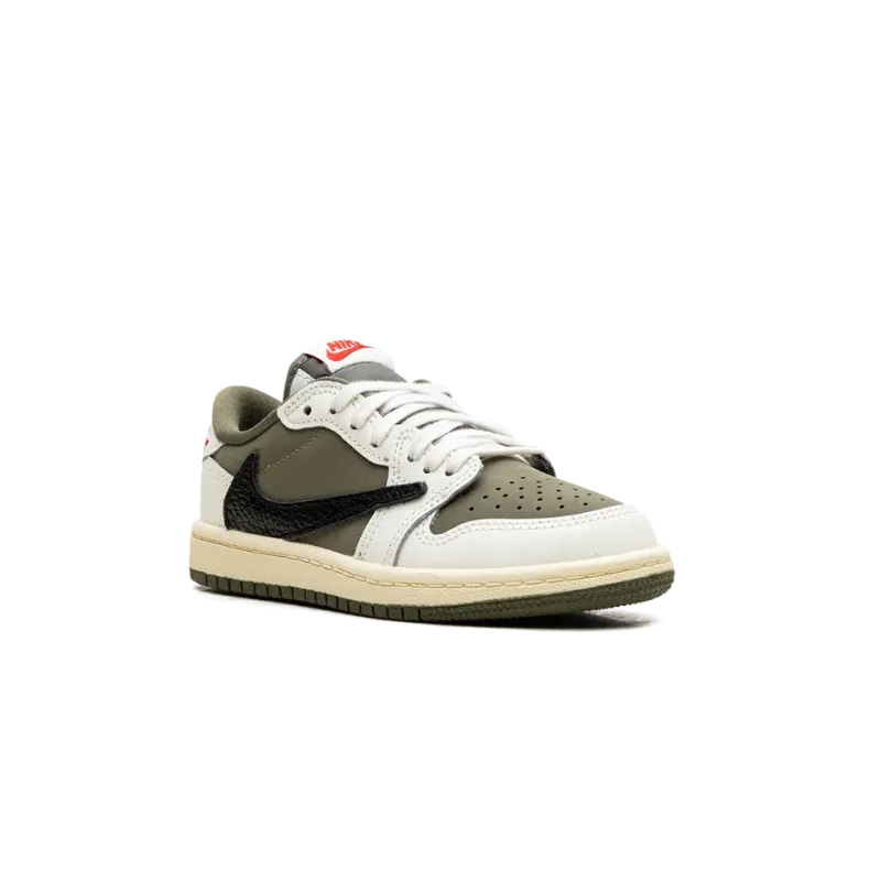 Jordan Air Jordan 1 Retro Low OG SP PS Travis Scott - Medium Olive Pre School