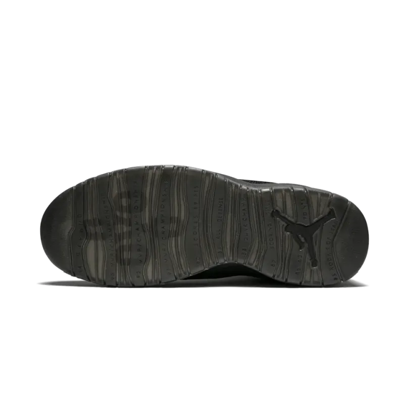 Jordan Air Jordan 10 Retro OVO Black Mens