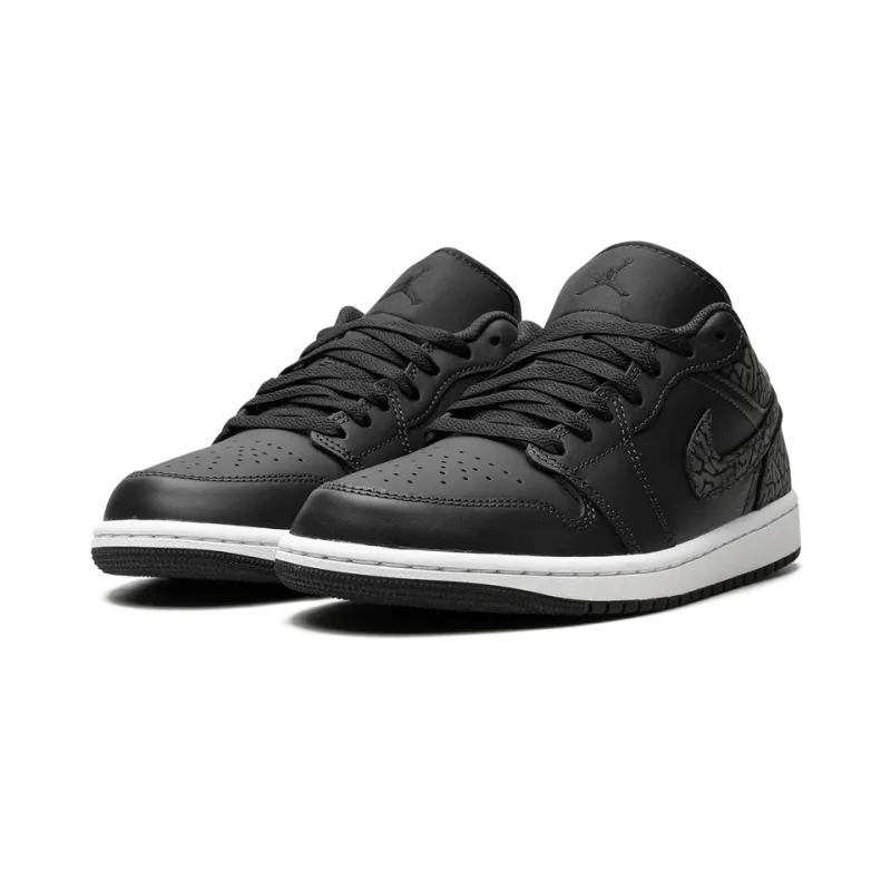 Jordan Air Jordan 1 Low Black Elephant Mens