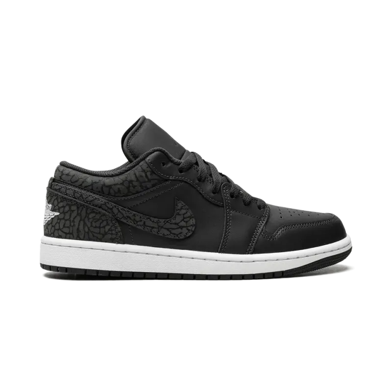 Jordan Air Jordan 1 Low Black Elephant Mens