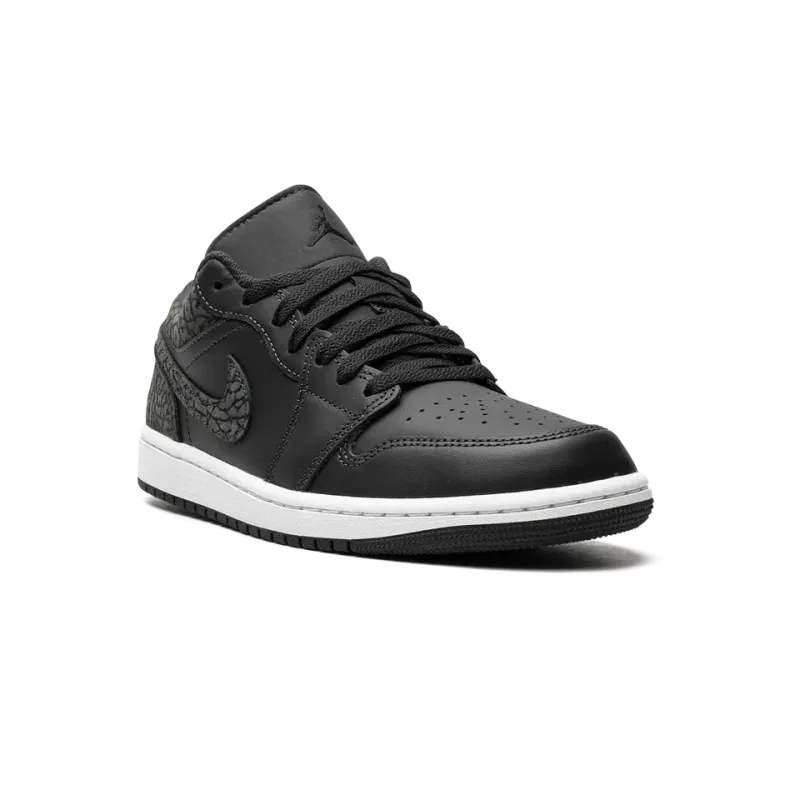 Jordan Air Jordan 1 Low Black Elephant Mens