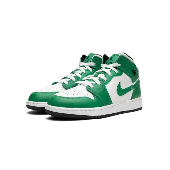 Jordan Air Jordan 1 Mid GS Lucky Green Grade School
