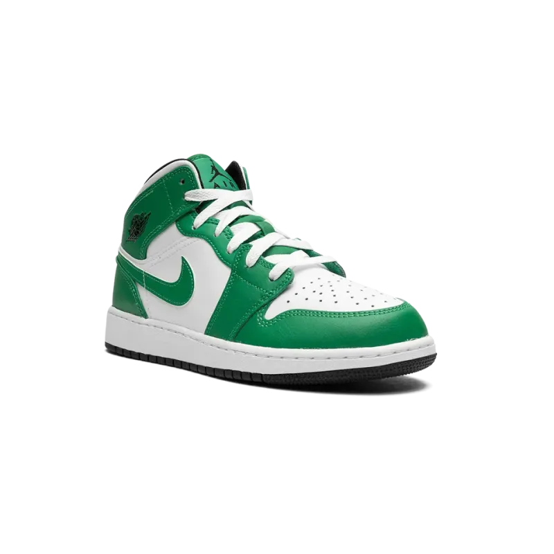 Jordan Air Jordan 1 Mid GS Lucky Green Grade School