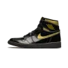 Jordan Air Jordan 1 Retro High OG Black Metallic Gold Mens
