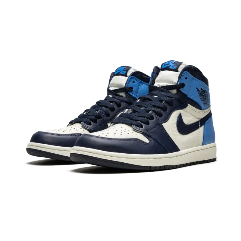 Jordan Air Jordan 1 Retro High OG Obsidian/University Blue Mens