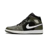 Jordan Jordan 1 Mid Olive Sail Mens