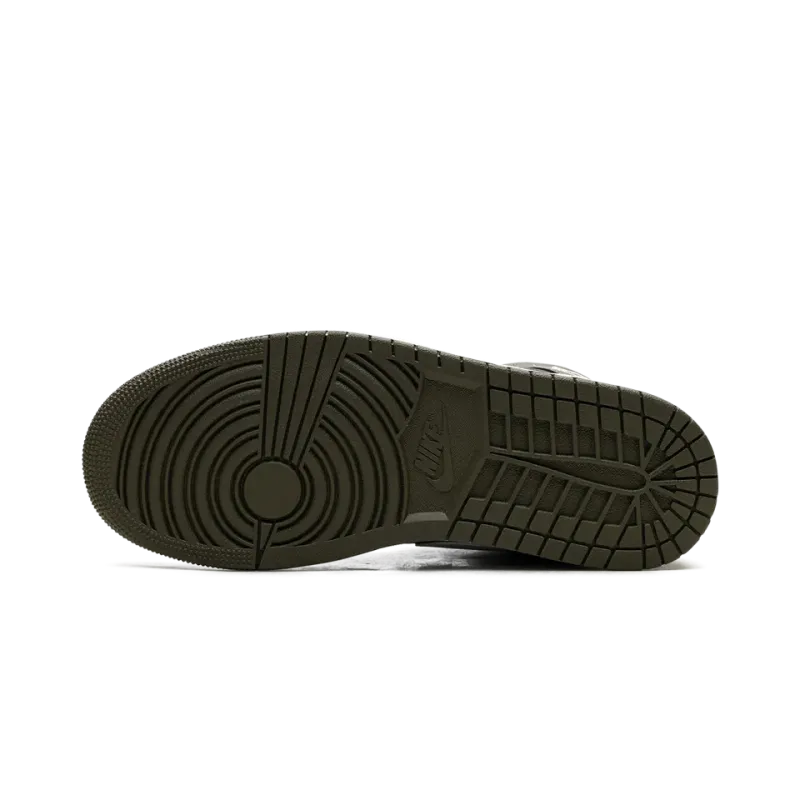 Jordan Jordan 1 Mid Olive Sail Mens