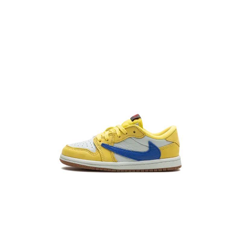 Jordan Jordan 1 Retro Low OG SP TD Travis Scott - Canary Toddler