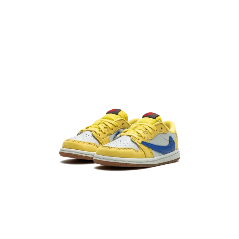 Jordan Jordan 1 Retro Low OG SP TD Travis Scott - Canary Toddler