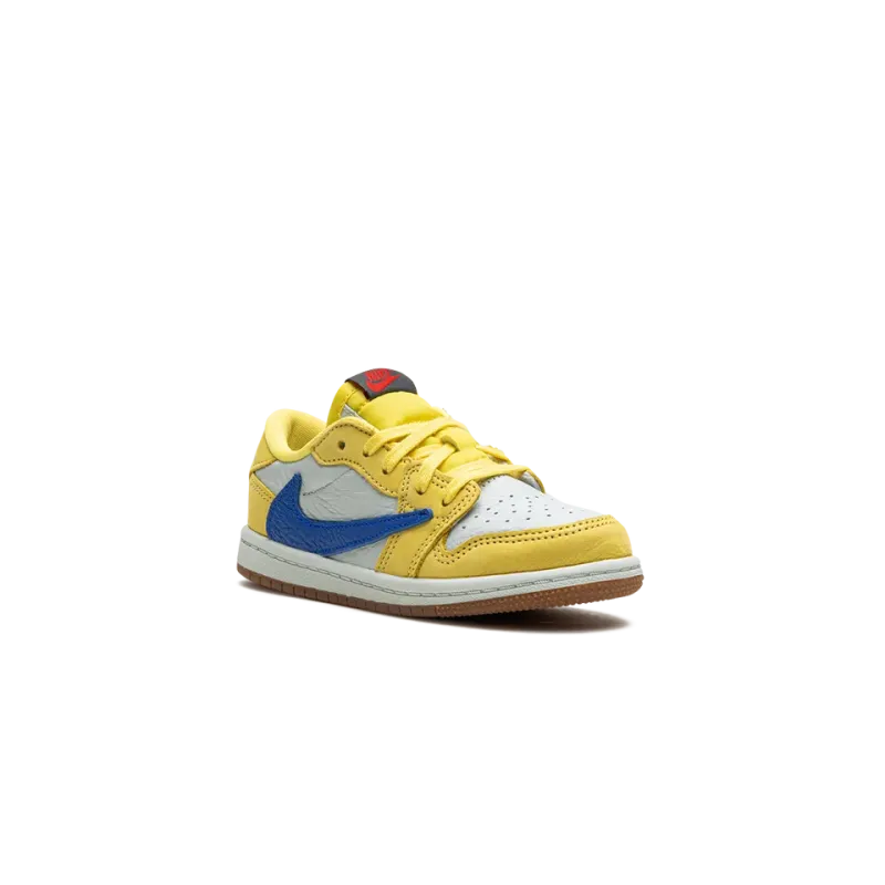 Jordan Jordan 1 Retro Low OG SP TD Travis Scott - Canary Toddler