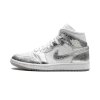 Jordan Air Jordan 1 Mid SE WMNS Metallic Silver Womens
