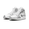 Jordan Air Jordan 1 Mid SE WMNS Metallic Silver Womens