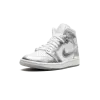Jordan Air Jordan 1 Mid SE WMNS Metallic Silver Womens