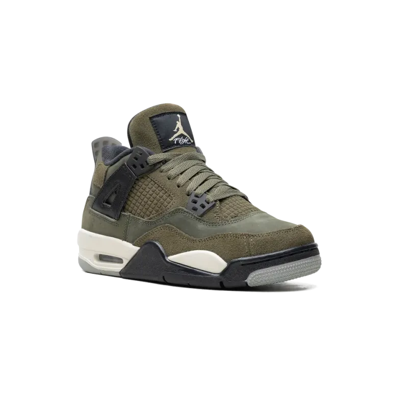 Jordan Air Jordan 4 SE Craft GS Olive Grade School