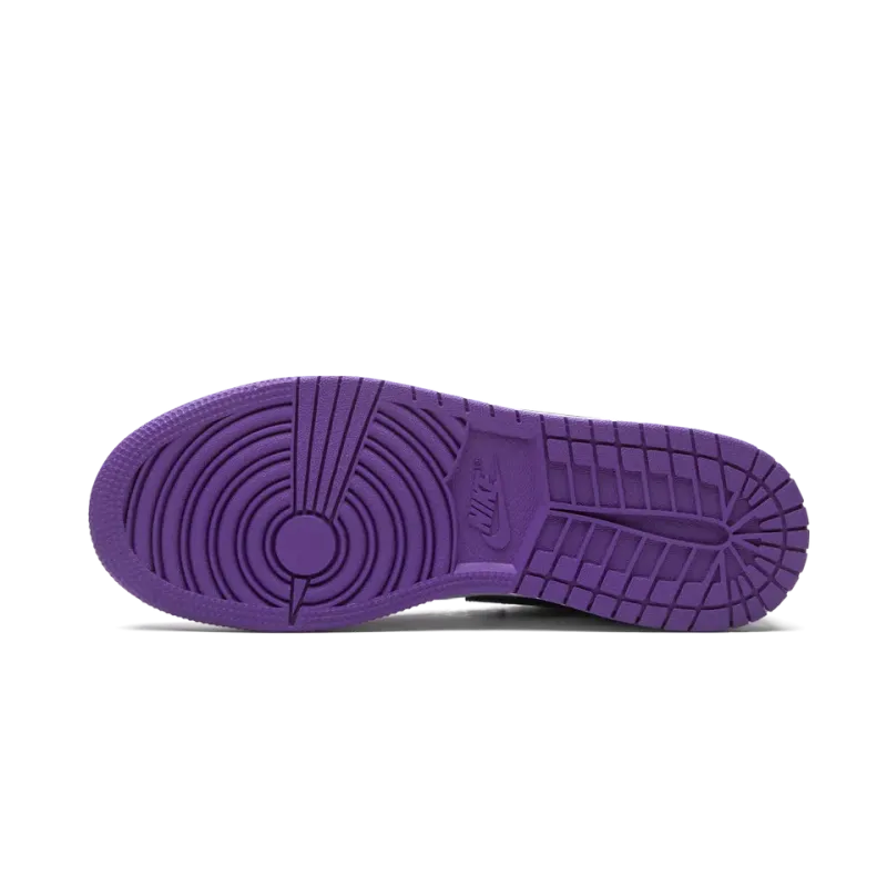 Jordan Air Jordan 1 Low GS Court Purple Grade School