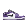 Jordan Air Jordan 1 Low GS Court Purple Grade School