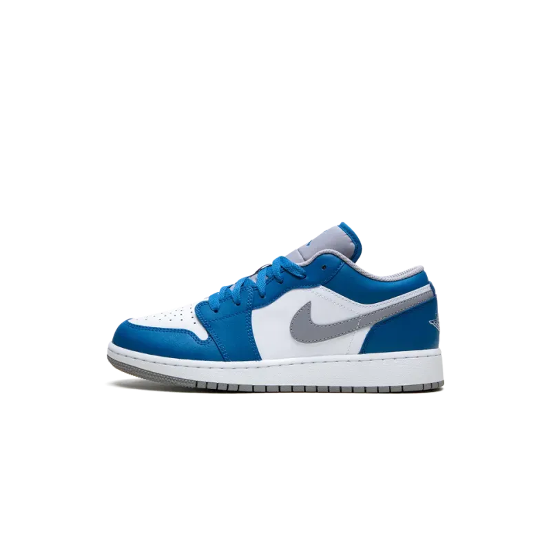 Jordan Air Jordan 1 Low GS True Blue Grade School