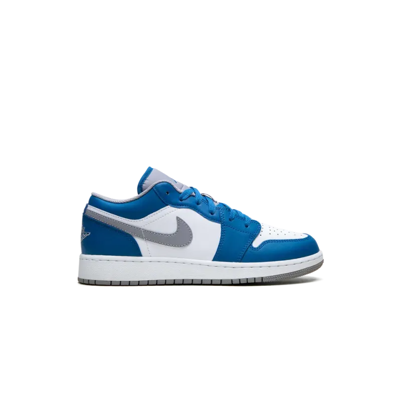 Jordan Air Jordan 1 Low GS True Blue Grade School