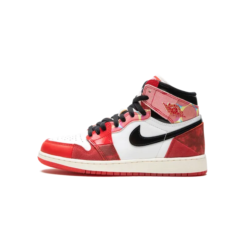 Jordan Air Jordan 1 High OG GS Spider-Man Across the Spider-Verse Grade School