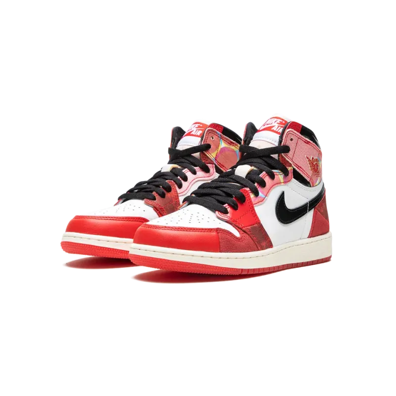 Jordan Air Jordan 1 High OG GS Spider-Man Across the Spider-Verse Grade School
