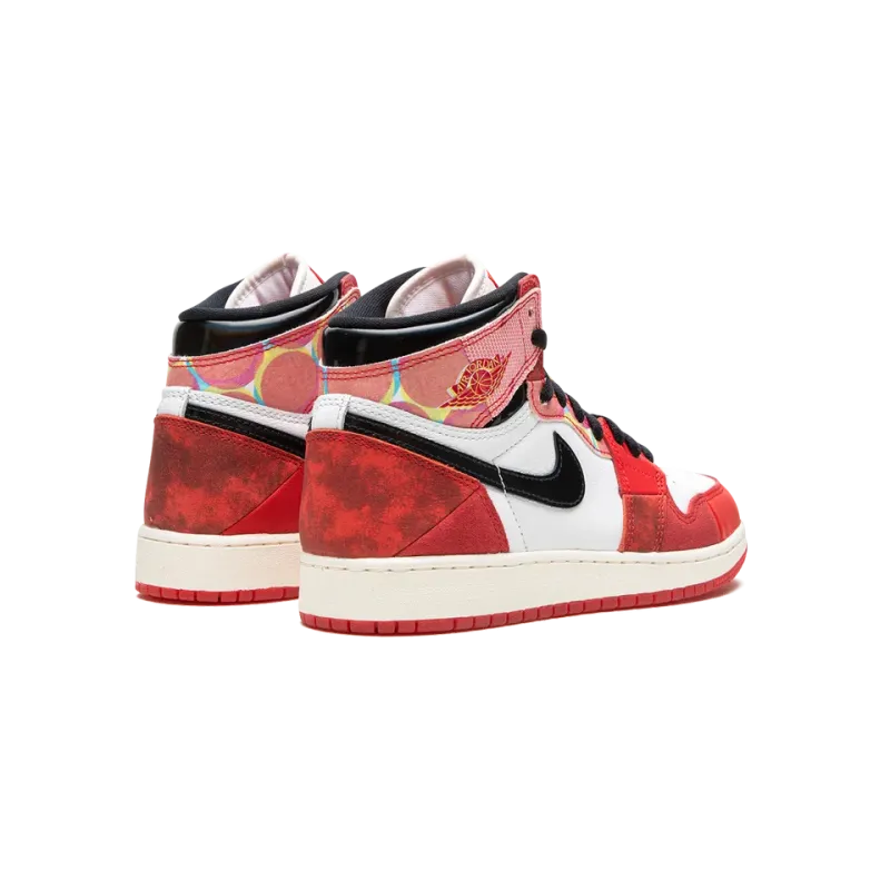 Jordan Air Jordan 1 High OG GS Spider-Man Across the Spider-Verse Grade School