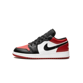 Jordan Air Jordan 1 Low GS Bred Toe Grade School