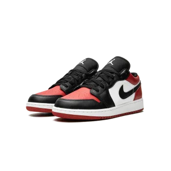 Jordan Air Jordan 1 Low GS Bred Toe Grade School