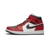 Jordan Air Jordan 1 Mid Chicago Black Toe Mens